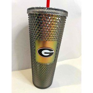 Starbucks 2022 University Of Georgia UGA Studded Iced 24oz Cup Tumbler NEW!